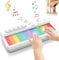Pup Go Pianoforte Elettronico Giocattolo Compatto per Bambini dai 2 Anni, Tasti Touch Screen con Retroilluminazione Multicolore, 5 Strumenti, 13 Canzoni Dimostrative, Clavier Musicale Portatile