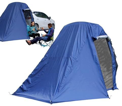 Zelt für SUV,Autozelte für Camping-SUV | Wasserdichtes Kofferraumzelt,Camping-SUV-Zelt, wasserdichtes, geräumiges Auto-Heckklappenzelt, Markisenzelt für Autos, SUVs, 8 Fuß x 7 Fuß x 7 Fuß