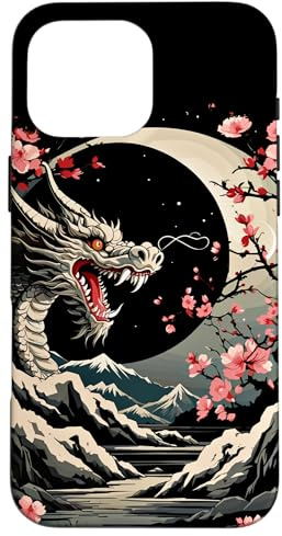 Aesthetic Dragon Anime Asiatischer japanischer Drache im japanischen Stil Hülle für iPhone 16 Pro Max