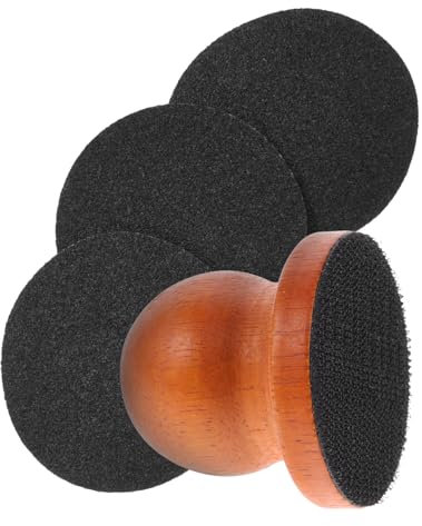 Yardwe Tragbare Hundefreundliche Holz Nagelfeile Mit Abnehmbarem Griff Verschleißfeste Haustier Krallenfeile Für Glatte Hundekrallen Ergonomisch Für Welpen Und Ausgewachsene Hunde