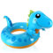 COM-FOUR® Schwimmreifen aufblasbar für Kinder von 3-6 Jahre - Schwimmring im Tier-Design - Schwimmhilfe ideal für Strand und Pool (blau/gelb - Dino)