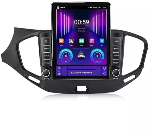 ALOEU 9.7 HD Car Multimedia Autoradio Doppeldin Radio Mit Navigation Für Lada Vesta 2015-2020 Einfügen Und Verwenden Navigationsgeräte GPS Car Video Player,S4 4 Core WiFi 1+32G