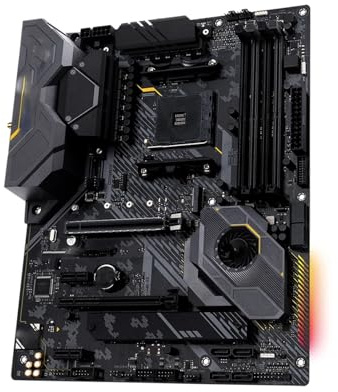Placa Madre Kit de Placa Base Fit For ASUS X570 con CPU Ryzen 5 5600, TUF Gaming X570-PLUS (WI-FI), 4 x DDR4, M.2 NVME, HDMI, ARGB, USBC, AM4