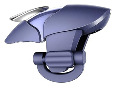 IWOWHERO Ergonomischer Spielgriff mit Präziser Steuerung für Touchscreen Smartphones sowie Metall Kompakt und Kunststoff als Gamecontroller Halterung für Mobiles Gaming