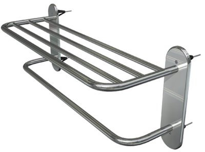 WingIts Handtuchhalter aus satiniertem Nickel, Edelstahl-Finish, Rostfreier Edelstahl satiniert, 18 Inch