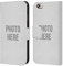 Custom Customised Personalised Custom Photo Leather Book Wallet Case Cover Compatible With Apple iPhone 6 / iPhone 6s