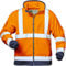 Warn-Fleecejacke BenediktGr. XL, orange-marine 