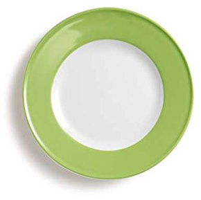 Dibbern Solid Color Teller aus Porzellan, Farbe: Maigrün, Durchmesser: 19 cm, 2001900040