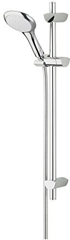 Bristan EVC KIT01 2M C EVO Shower Kit with Rub Clean Handset - Chrome Plated
