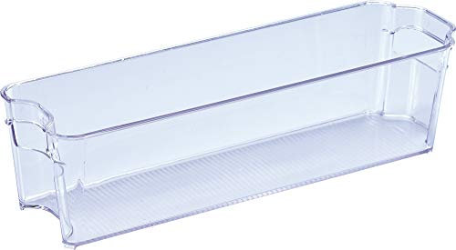 M-Home Organizador de 4 Latas para Frigorífico, Plástico, Transparente, 37.5x11x10 cm