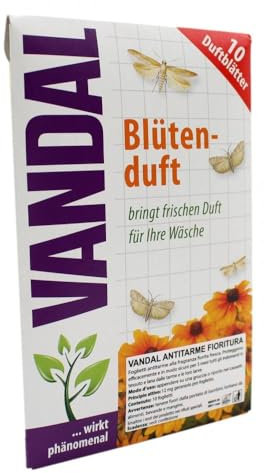 VANDAL Blütenduft gegen Motten - 10 Duftblätter