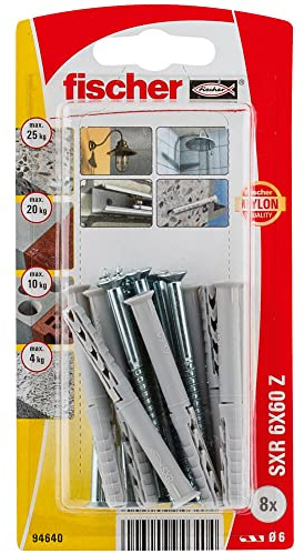 FISCHER 094640 - Blister SXR 6x60 ZK NV