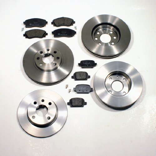 Bremsscheiben/Bremsen + Bremsbeläge vorne + hinten
