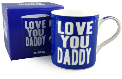 Leonardo Love You Daddy or Daddy of All Daddies Mug Cup Gift Boxed Fathers Day Christmas