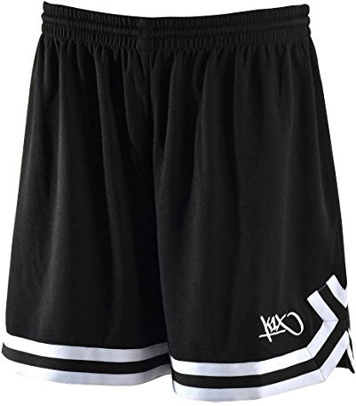 K1X Hardwood Ladies Double x Shorts schwarz/weiß