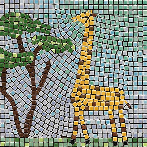 ALEA Mosaic Kit Mosaico DIY Manualidades, 20x20cm Girafe