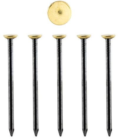 S&S-Shop 30 Bildernägel | Länge wählbar | 20 mm I 25 mm I 30 mm I 40 mm I 50 mm | Bilder Aufhängen ohne Bohren | für Betonwände, Ziegelstein, Putz & Holz (50 mm)