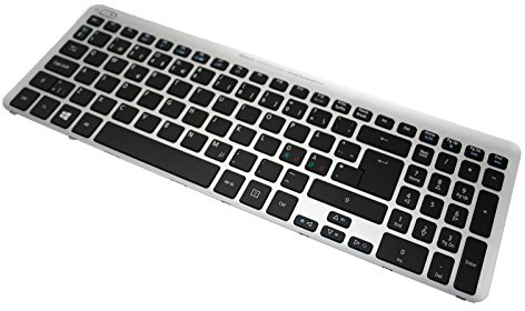 Acer 60.M1MN1.016-60.M1MN1.016 notebook spare part Keyboard (Keyboard (NORDIC) - Black Silver Frame - Warranty: 3M)