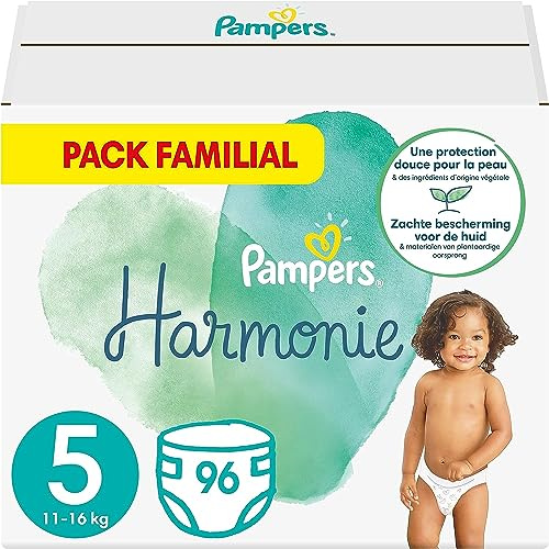 Pampers (Alte Version), Windeln Größe 5 (11 – 16 kg), 96 Windeln für Babys (4 x 24)