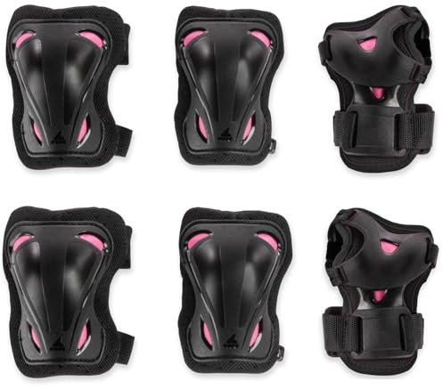 Rollerblade Skate Gear 3 Beschützer Black/Raspberry M