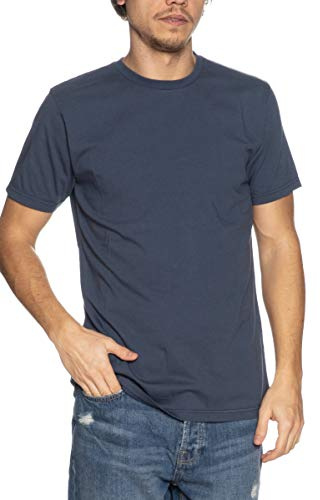Colorful Standard Classic Organic Short Sleeve T-Shirt Large Petrol Blue