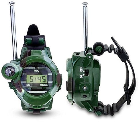 YDI Walkie Talkies für Kinder, Funkgeräte 1-3KM Reichweite 8 Kanäle mit Taschenlampe, Spielzeug für draußen, Geschenke für Mädchen und Jungen