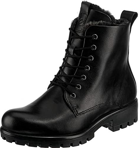 Ecco Damen MODTRAY Mid-Cut Boot, Black, 38 EU