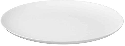 Generic Flamsig Pizzateller, 32 cm, Weiß, 2 Stück