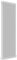 Traditional 3 Column Central Heating Radiator Vertical Rads Cast Iron Style White 1800x560mm