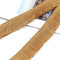 5 Metros 2,5 cm Borla Flecos,Cinta Decorativa Flecos,Banda Decorativa,Flecos Baile,Accesorios Costura,para Ropa,Disfraces,Manualidades,Cortinas,Mantel,Camino Mesa,decoración,Color marrón