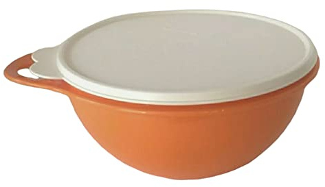Tupperware Thatsa Bol Jr 12 tasses Orange avec joint blanc