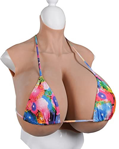 Crossdressers Transgender Masterectomía Sujetador Relleno Silicona I Cup Silicona Travestismo Travestis MastectomíA TransgéNero Silicona Realista Artificial Transgender, Marfil