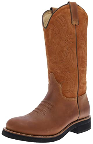 FB Fashion Boots Herren Cowboy Stiefel Cattle-C Westernreitstiefel Herrenstiefel Braun