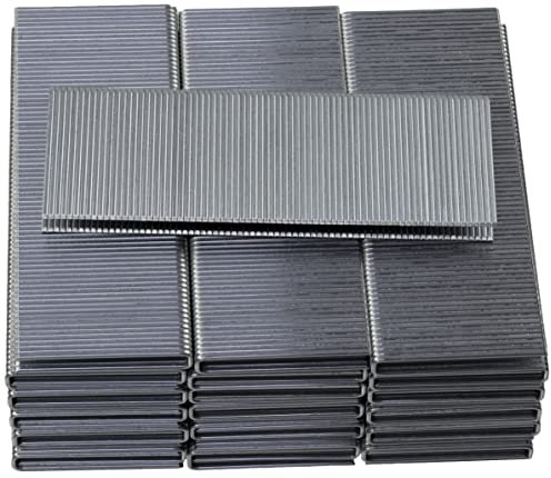 AERZETIX - C58787 - Juego de 2500 grapas de corona estrecha - 35x5.7x1mm - para grapadora clavadora neumática GA18 - accesorio de grapado tapicería muebles carpintería madera - en acero