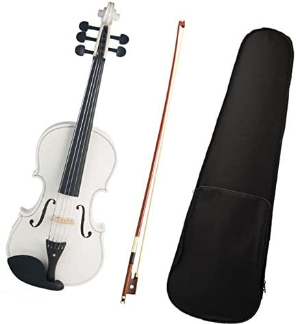 Violine Anfänger Akustische Violine Mit 5 Saiten 5-saitige Violine 4/4 Violine In Voller Größe + Kofferbogen Akustisches Geigen-Set