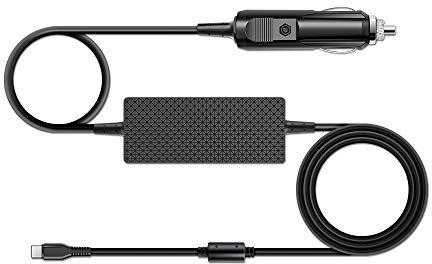 HKY 65W USB-C 12V-24V Fahrzeug Netzteil 2,6m für Handheld Spielkonsole, Sony VAIO SX14-R Samsung Book 5 Pro, Terra Mobile 1610 1471 1671 Notebook WORTMANN AG 1480409 1480371 KFZ Ladekabel