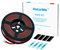 Cavo elettrico,Cavo in silicone - 1.3mm² 16 AWG 12 m(6 Metri nero e 6 Metri rosso), flessibile di rame stagnato filo,ad alta temperatura,per auto RC, droni, ecc.