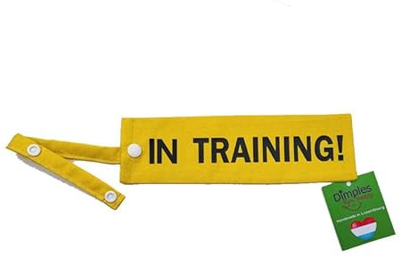 Dimples Leinenüberzug IM Training als Hülle für die Hundeleine während der Ausbildung des Hundes zum Schulhund Assistenzhund