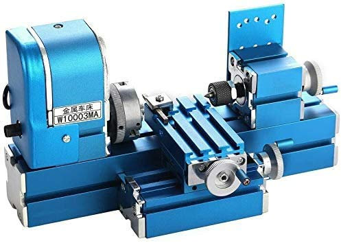 Mini-Drehmaschine Mit Mikromotor, 24 W, DIY-Werkzeug, Metall, Holzbearbeitung, Hobby, Modellbau, Für Schule, Allgemeiner Technikraum, Wissenschafts- Und Technologie-Aktivitätsraumausrüstung