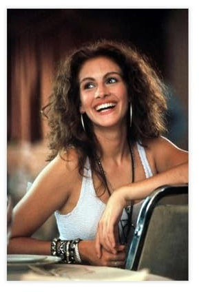 Schauspielerin Julia Roberts 5 Poster auf Leinwand, Schlafzimmer, Dekoration, Sport, Landschaft, Büro, Raumdekoration, Geschenk, ungerahmt, 30 x 45 cm