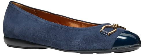Geox D Annytah A, Ballet Flat Mujer, Dk Jeans Navy, 35 EU