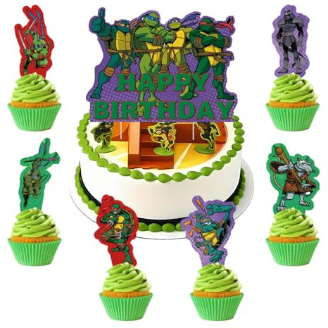 25 Cake Decoration,Kuchen Dekoration,Cupcake Toppers,Cupcake Geburtstag Topper für Junge Mädchen Geburtstag Themen Party