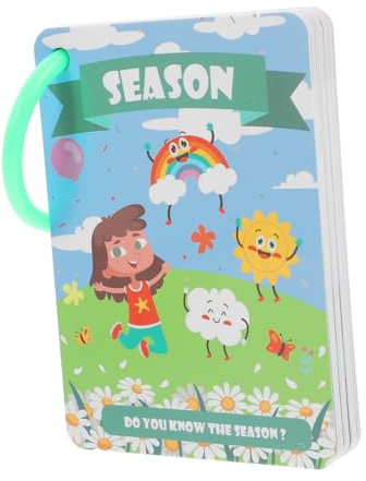 WOONEKY 34pezzi Pz Carte Cognitive Sul Flashcards Educative Per Materiale Sicuro e Resistente Per Scuole e Attività Apprendimento Parentale