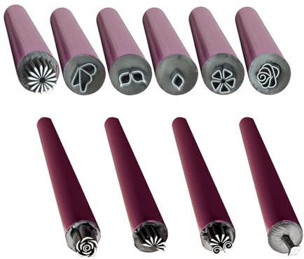 10Pcs Nail Art Stamp Pen, Nail Art Flower Stamp Pen, 2024 New Precision Stamp Pen Set, Nail Art Pen with Different Design, Nail Dotting Tool, Nail Foil, Nail Art Design for Women