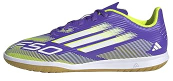 adidas Unisex Kids' F50 Club Indoor Football Boots Kids Purple 3.5
