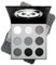 9 Farben professionelle Make-up Schattenpalette, rosa Farbe Make-up Palette, Glitter Matte Schimmer Metallic pigmentierte Make-up professionelle Palette (9 Farben - Panda-Thema)