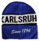 Wallitschek Karlsruhe - Since 1894 Strickmütze mit Krempe, Wintermütze, Beanie, Fanmütze, Fussball, 1894