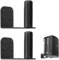 Aokicase Lot de 2 supports de haut-parleur compatibles avec Bose S1 Pro+, support mural Bose S1 Pro+, pour systèmes de haut-parleurs domestiques (noir)