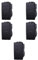 5 MODULI INTERRUTTORE ASSIALE 16A, NERO, COMPATIBILE CON BTICINO LIVING, MODULI E FRUTTI 100% COMPATIBILI, MATERIALI DI ALTA QUALITA'