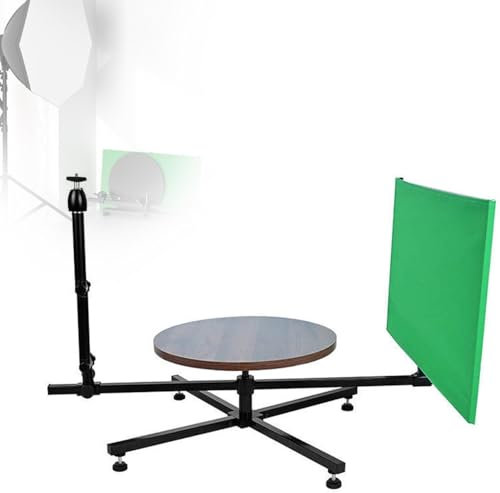 Rotating Camera Platform 360° Panoramic Shooting Platform Rotating Camera Slider Multi-Angle Adjustable Photography Platform for Photography